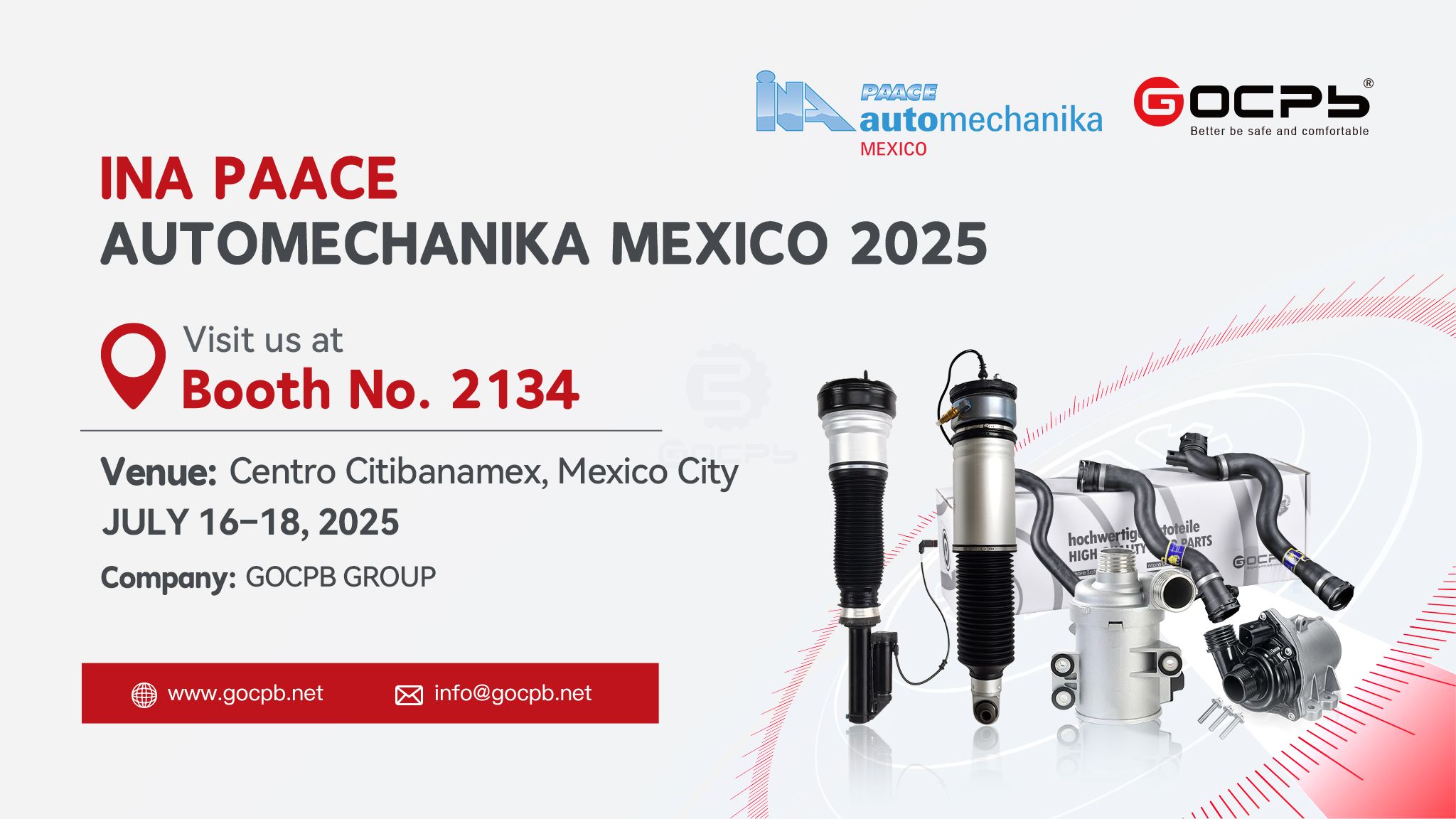 GOCPB to Exhibit at 